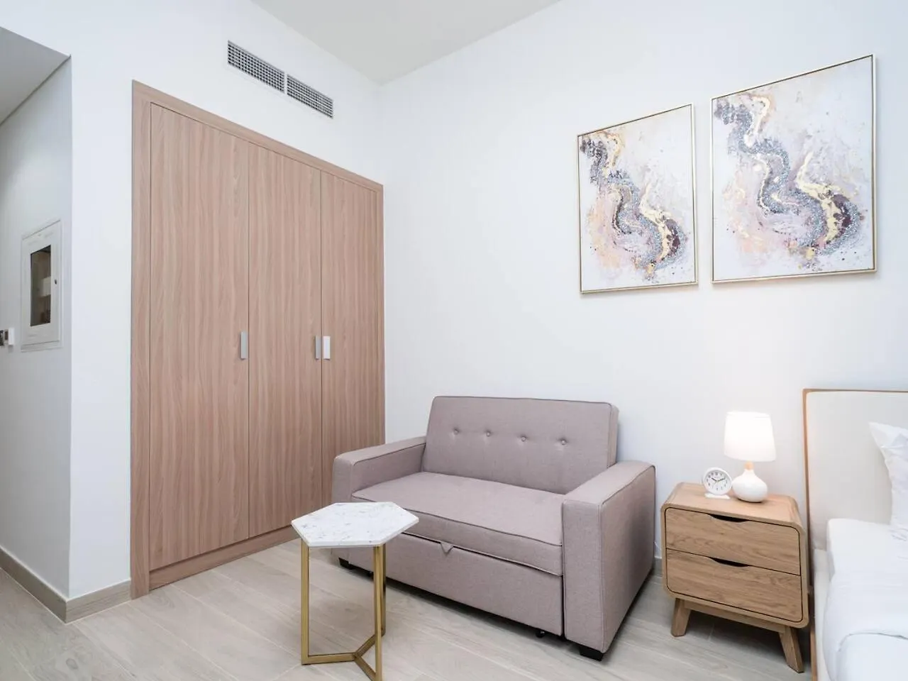 Apartment Chic Studio Azizi Riviera Retreat With City Views Dubai