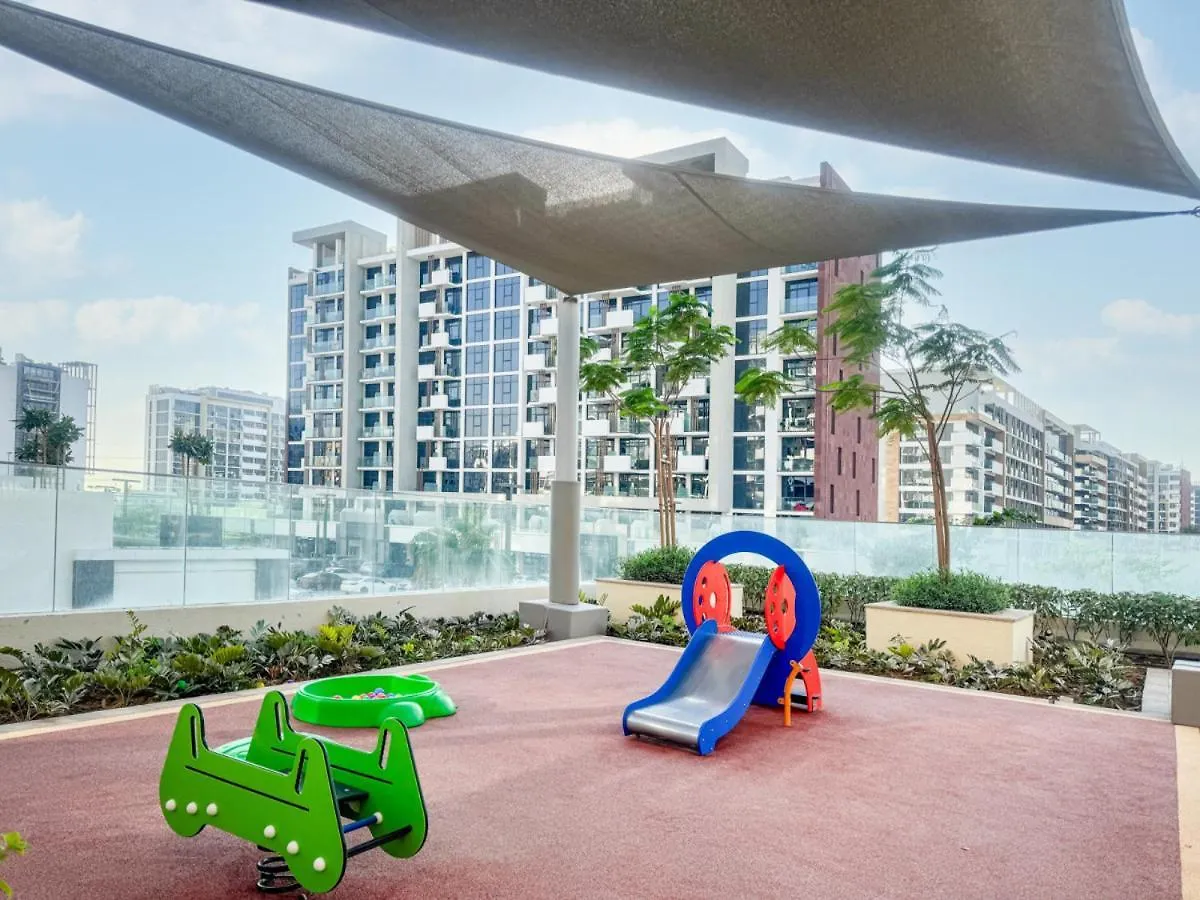 Chic Studio Azizi Riviera Retreat With City Views Dubai Apartment